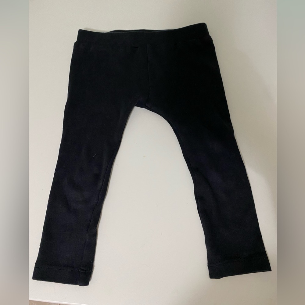 Kate Quinn black organic cotton leggings